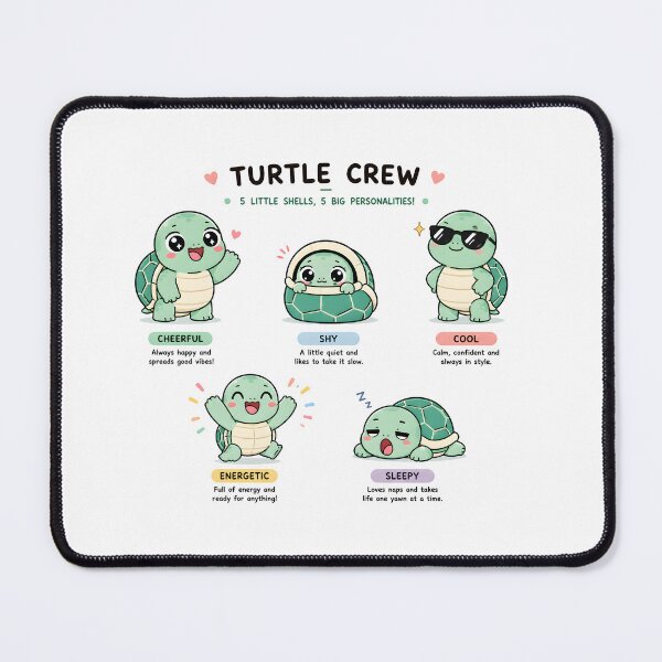 Item preview, Turtle big personalities  designed and sold by trendspatterns.