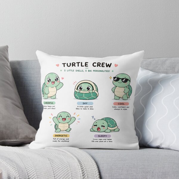 Item preview, Turtle big personalities  designed and sold by trendspatterns.