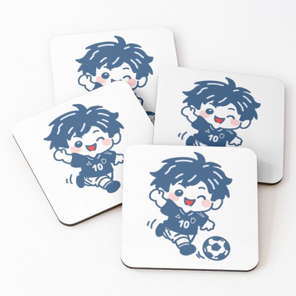 Item preview, Chibi Soccer Boy Football Player Cartoon designed and sold by Dospart.