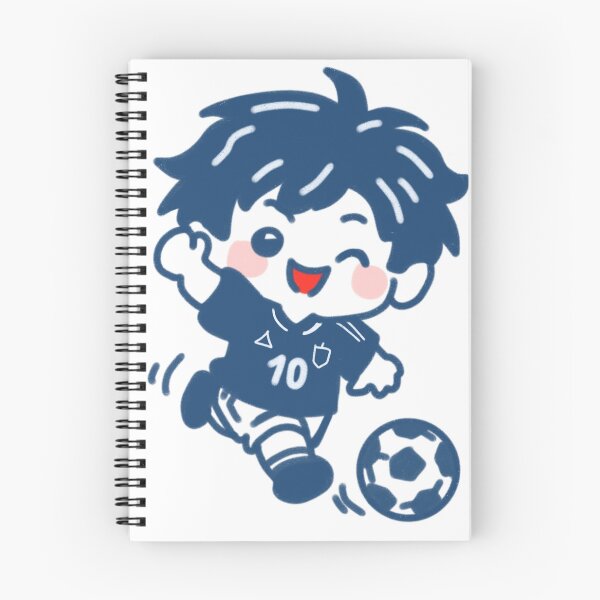 Item preview, Chibi Soccer Boy Football Player Cartoon designed and sold by Dospart.