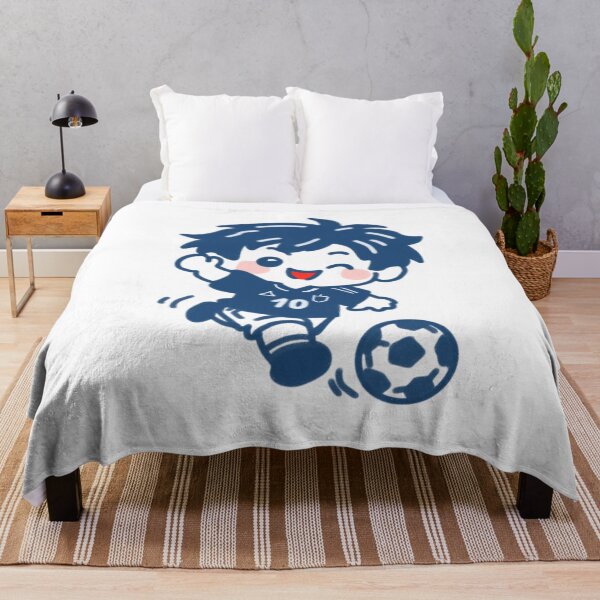 Item preview, Chibi Soccer Boy Football Player Cartoon designed and sold by Dospart.