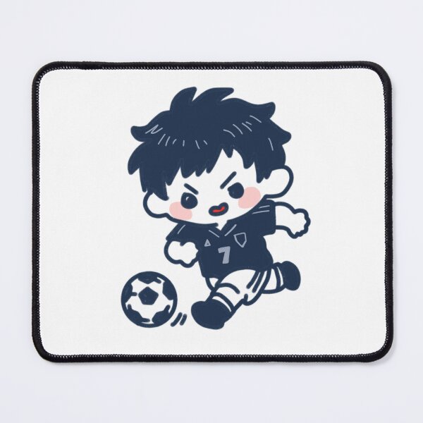 Item preview, Chibi Soccer Boy Football Player Cartoon designed and sold by Dospart.
