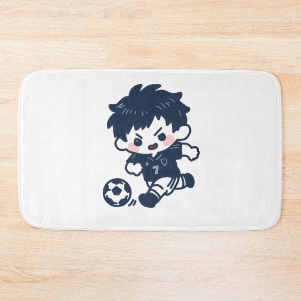 Item preview, Chibi Soccer Boy Football Player Cartoon designed and sold by Dospart.