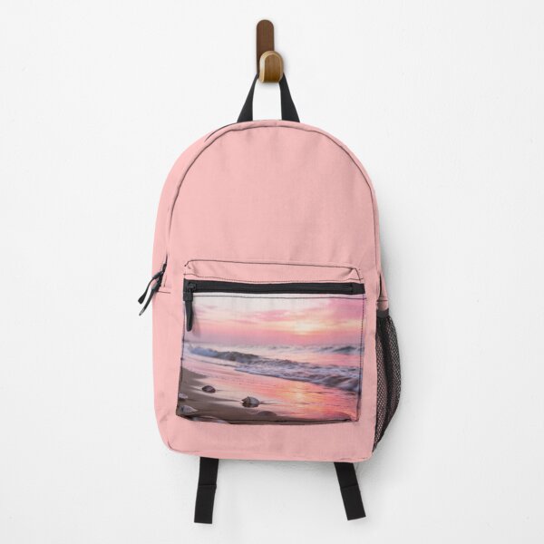 Item preview, Serene Golden Hour Beach - Warm Sunset Ocean Waves Coastal Aesthetic designed and sold by Dezinix.