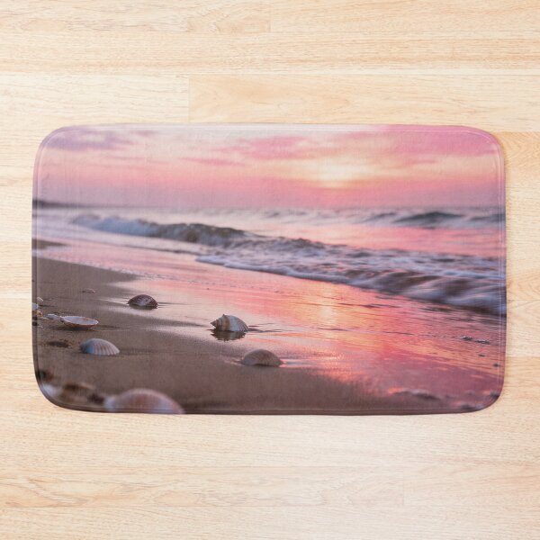 Item preview, Serene Golden Hour Beach - Warm Sunset Ocean Waves Coastal Aesthetic designed and sold by Dezinix.