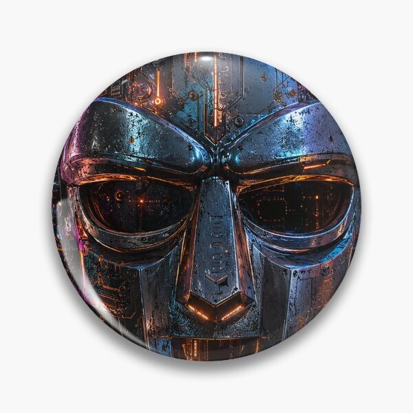 Item preview, DOOM.exe — Cyberpunk Metal Mask designed and sold by hamza19911991.