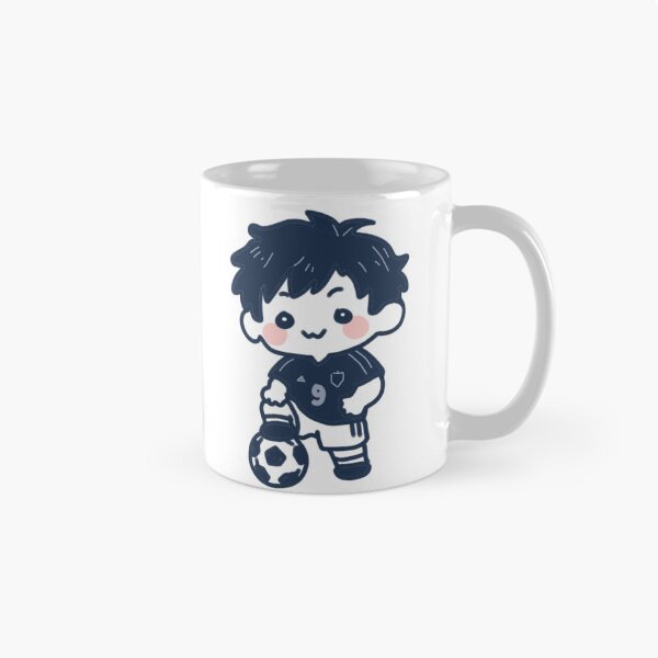 Item preview, Chibi Soccer Boy Football Player Cartoon designed and sold by Dospart.