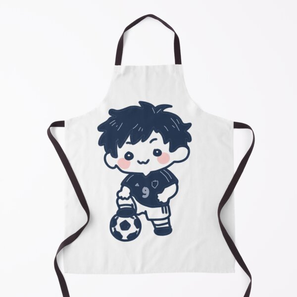 Item preview, Chibi Soccer Boy Football Player Cartoon designed and sold by Dospart.