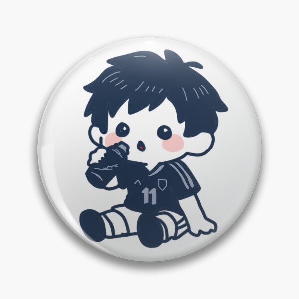 Item preview, Chibi Soccer Boy Football Player Cartoon designed and sold by Dospart.