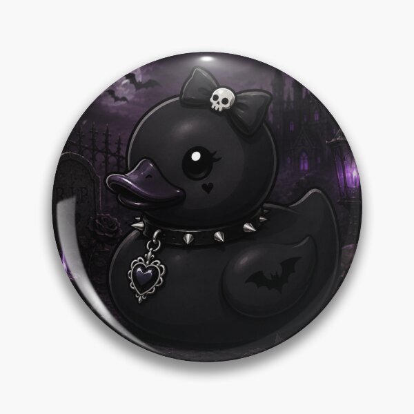Item preview, Gothic Rubber Duck designed and sold by Thor-stone.