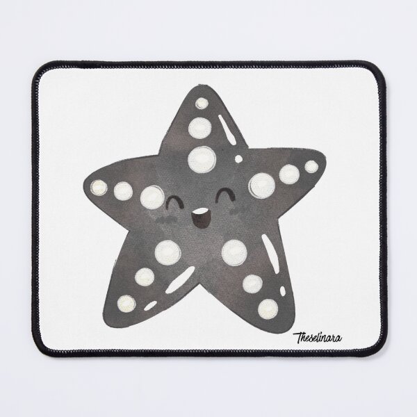 Item preview, Kawaii Smiling Starfish - Ocean Friends designed and sold by Theselinara.