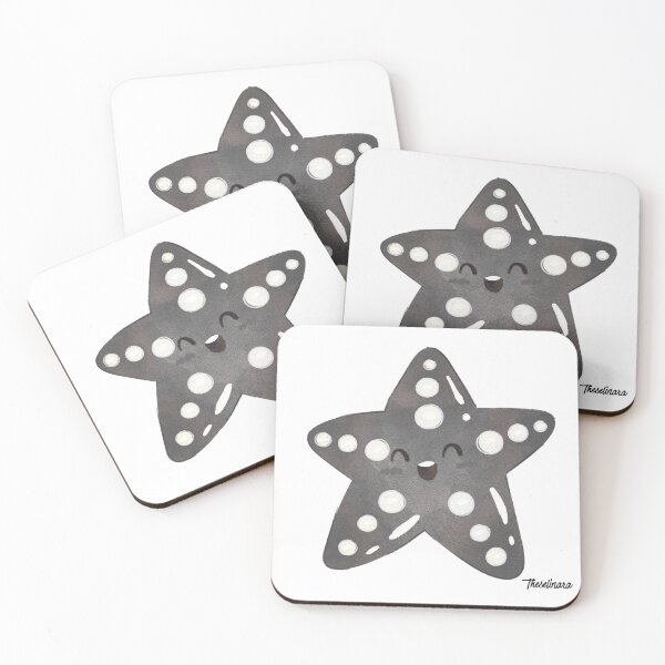 Item preview, Kawaii Smiling Starfish - Ocean Friends designed and sold by Theselinara.