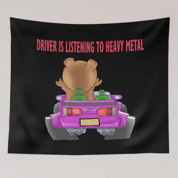 Item preview, Heavy Metal Bear designed and sold by AyseAkcay.