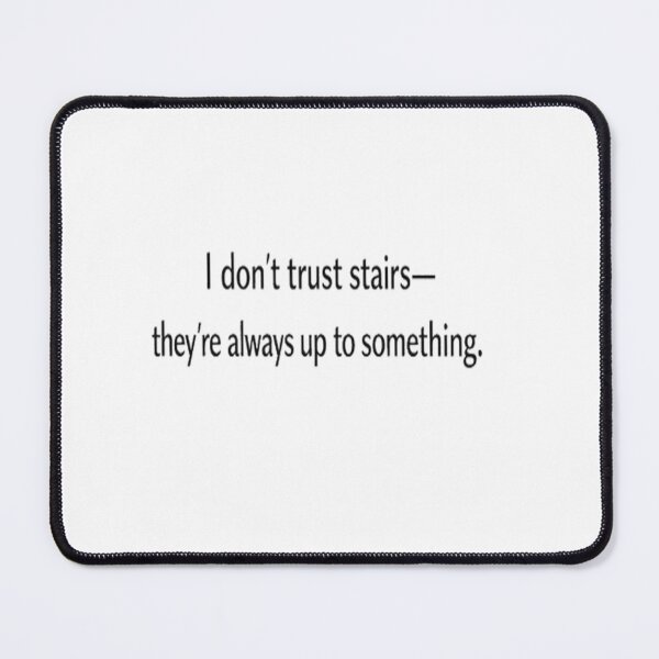 Item preview, Stairs Up To Something Funny Wordplay Design designed and sold by ROVVI.