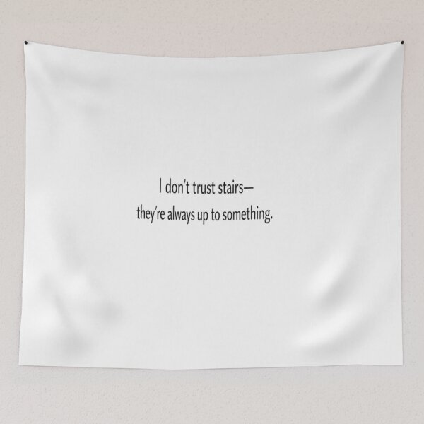 Item preview, Stairs Up To Something Funny Wordplay Design designed and sold by GraffiCity.