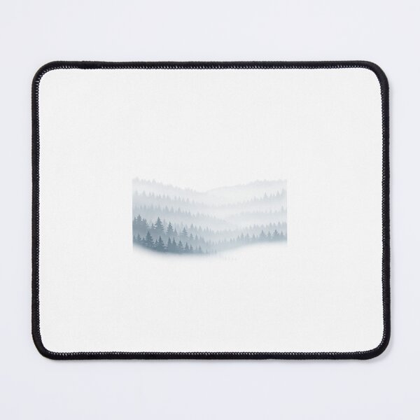 Item preview, Abstract Misty Forest Layers designed and sold by Le Grand Requin.