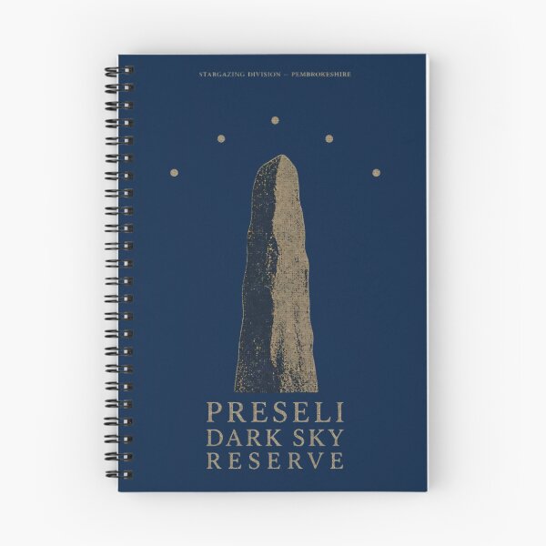 Item preview, Preseli Dark Sky Reserve - Welsh Graphic designed and sold by Barcud Designs.