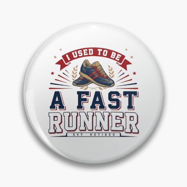 Item preview, I Used To Be A Fast Runner - Funny Vintage Sports designed and sold by zuczekgti.