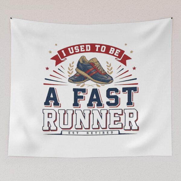 Item preview, I Used To Be A Fast Runner - Funny Vintage Sports designed and sold by zuczekgti.