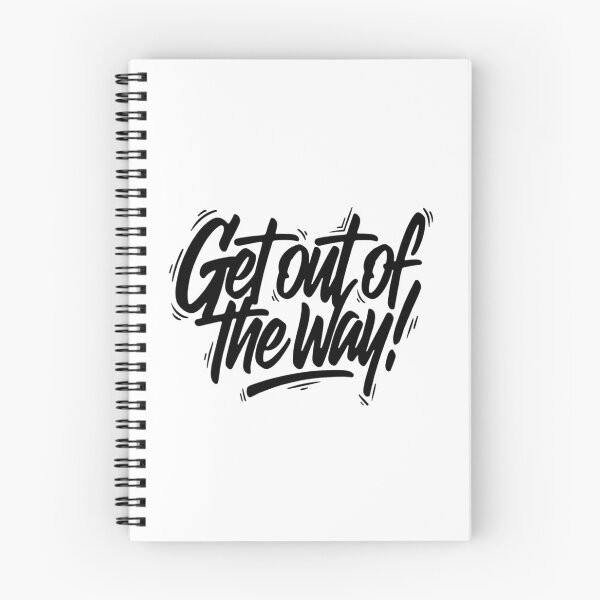 Item preview, Get out of the way designed and sold by X-DEFINICIÓN.