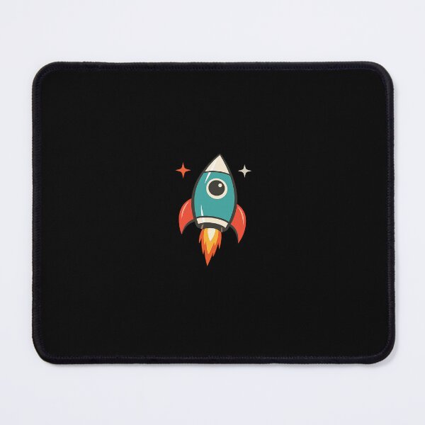 Item preview, Mid-Century Retro Rocket Icon designed and sold by Le Grand Requin.