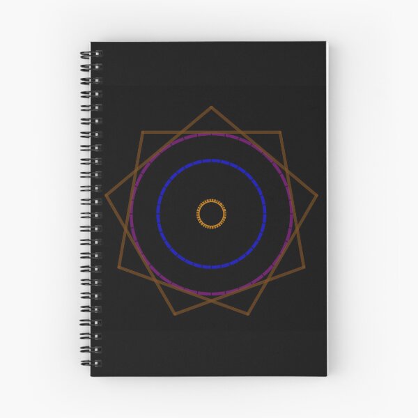Item preview, Cosmic Singularity – Minimalist Sacred Geometry Black Hole Art designed and sold by Solomwas.
