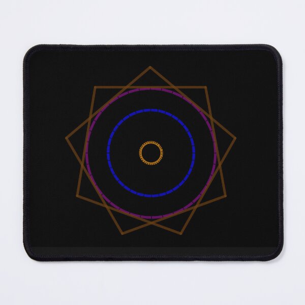Item preview, Cosmic Singularity – Minimalist Sacred Geometry Black Hole Art designed and sold by Solomwas.