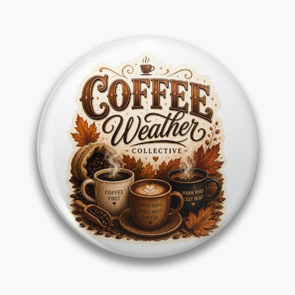 Item preview, Coffee Weather Collective | Cozy Autumn Coffee Vintage Design designed and sold by M.Store.
