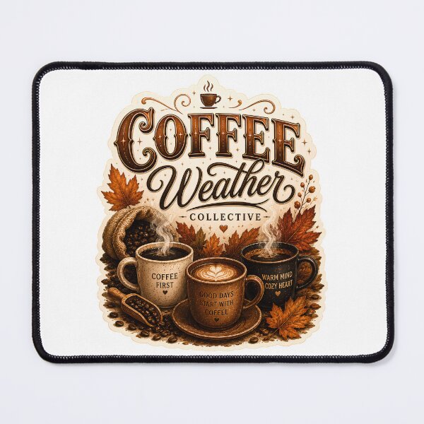 Item preview, Coffee Weather Collective | Cozy Autumn Coffee Vintage Design designed and sold by M.Store.