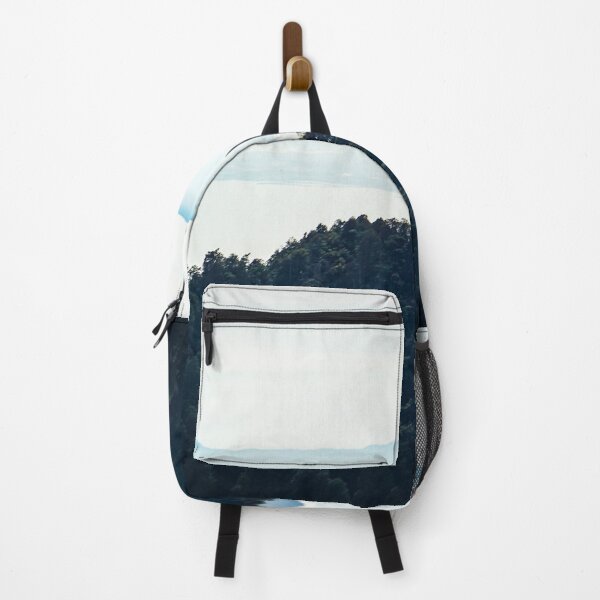Item preview, Japanese mountain landscape in the fog – minimalist nature photograph designed and sold by MF-Designkram.