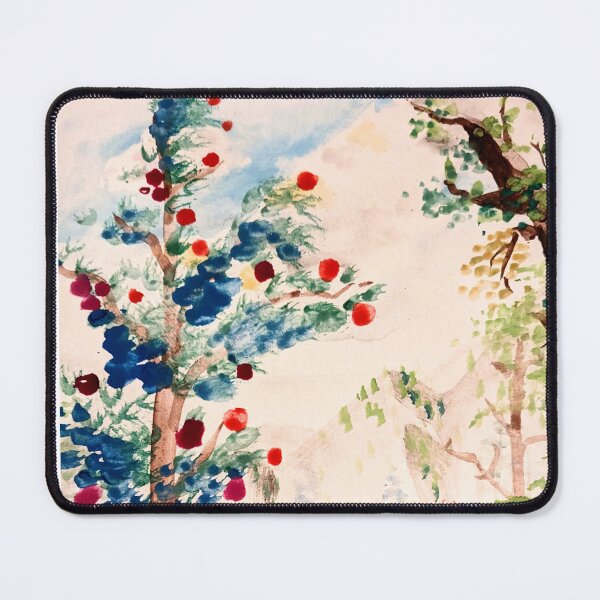 Item preview, Sunny Day in the Orchard - Watercolor Painting designed and sold by DreamTrek.