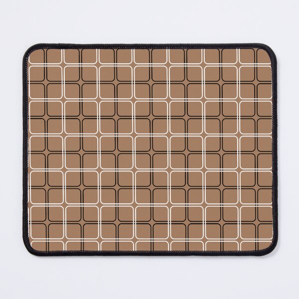 Item preview, French beige, black & white geometric pattern designed and sold by Mint + Midnight.