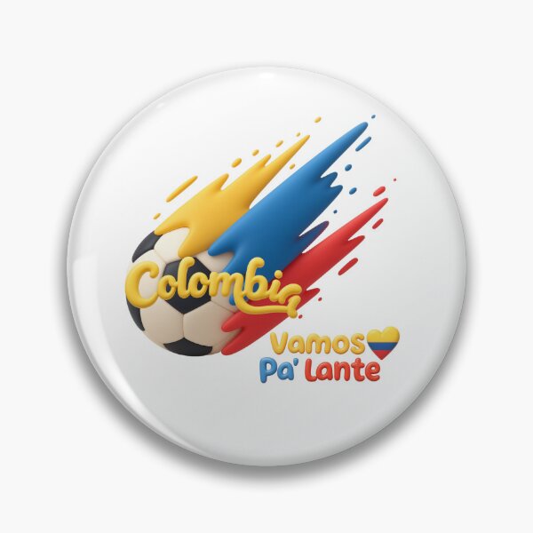 Item preview, Colombia Let's Go Forward Football designed and sold by ArtMochis.