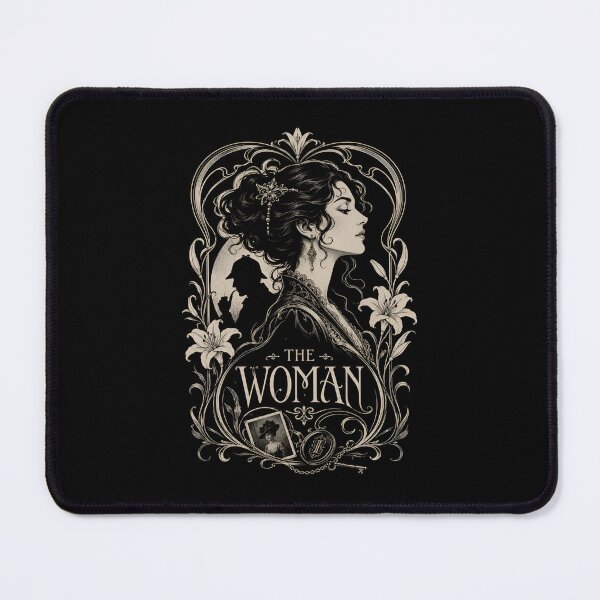 Item preview, The Woman Sherlock Holmes Irene Adler Elegant Art Nouveau Design designed and sold by Fenay Designs.