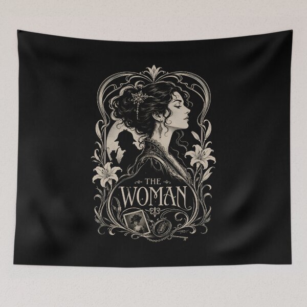Item preview, The Woman Sherlock Holmes Irene Adler Elegant Art Nouveau Design designed and sold by Fenay Designs.