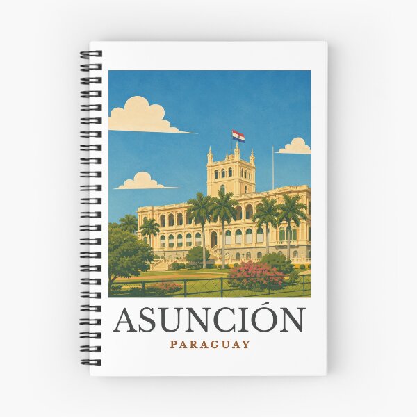 Item preview, Asunción - Paraguay designed and sold by GoodOldVintage.