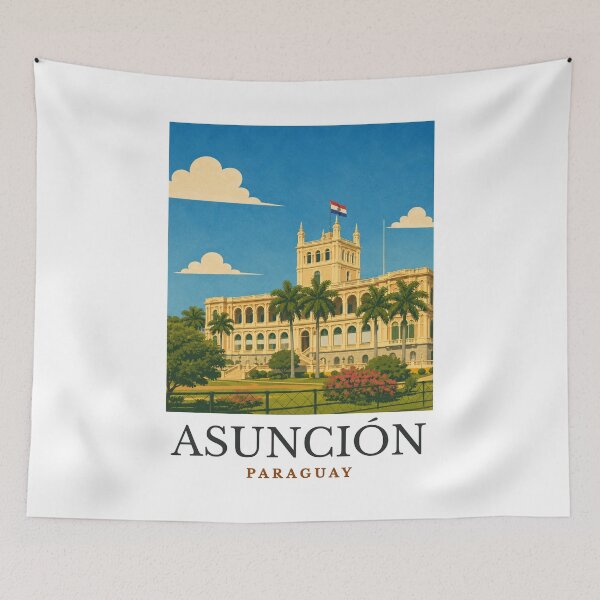 Item preview, Asunción - Paraguay designed and sold by GoodOldVintage.