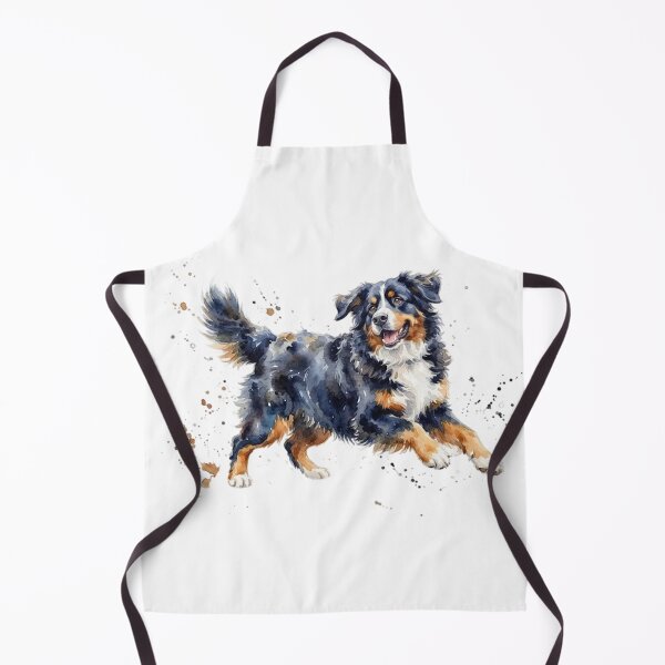 Item preview, Watercolor Bernese mountain goat playing designed and sold by TheMagicIcon.