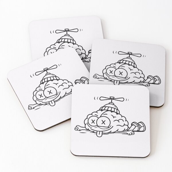 Item preview, Funny Overworked Brain Propeller Gift For Thinkers designed and sold by PixelQ.