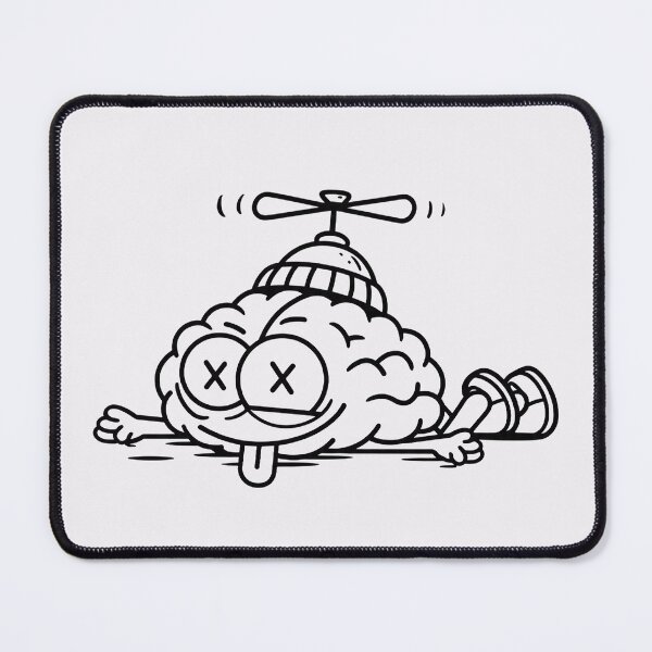 Item preview, Funny Overworked Brain Propeller Gift For Thinkers designed and sold by PixelQ.