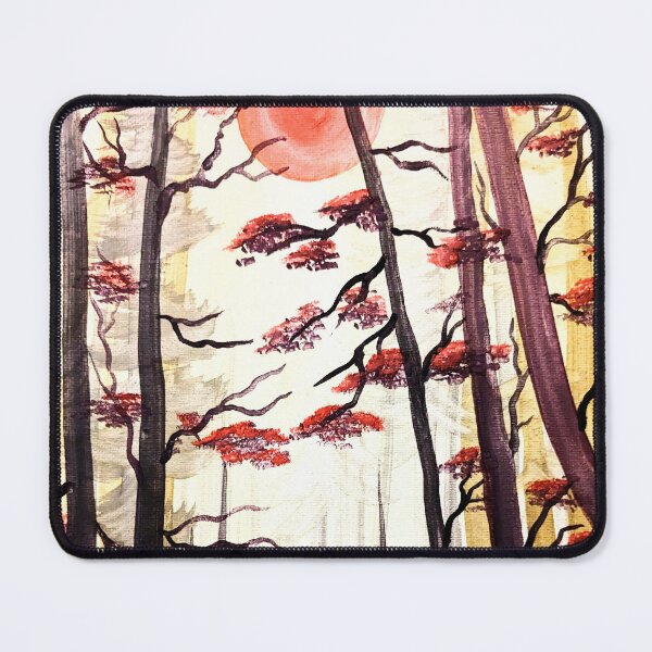 Item preview, Blood Moon Forrest - Watercolor Painting designed and sold by DreamTrek.