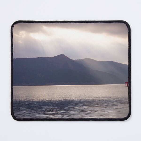 Item preview, Hakone Torii See Ashi – Light Rays Japan Fine Art Photo designed and sold by MF-Designkram.