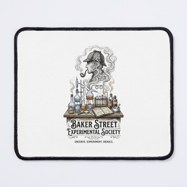 Item preview, Baker Street Experimental Society Sherlock Holmes Chemistry Design designed and sold by Fenay Designs.