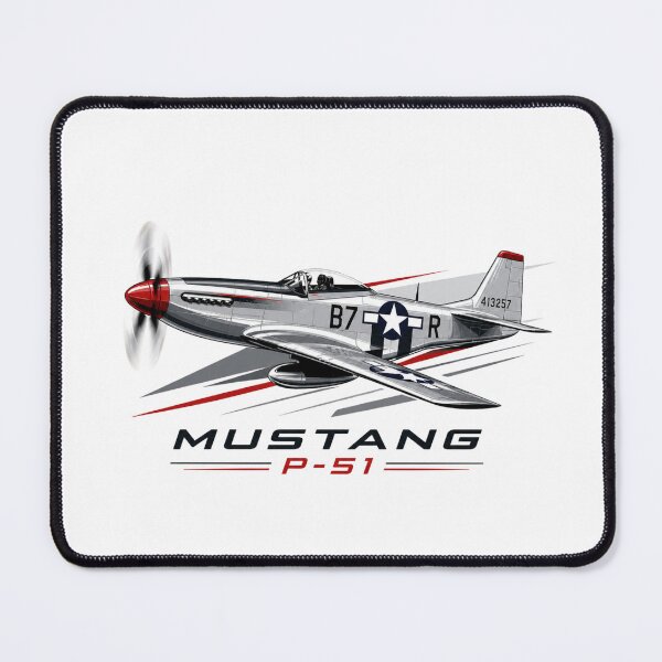 Item preview, Classic P-51 Mustang Warbird Aviation Design designed and sold by Combat Skies.