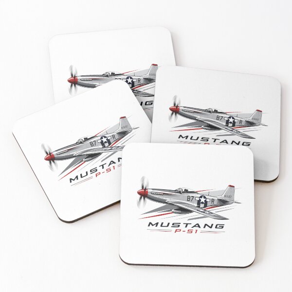 Item preview, Classic P-51 Mustang Warbird Aviation Design designed and sold by Combat Skies.