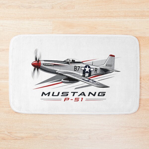 Item preview, Classic P-51 Mustang Warbird Aviation Design designed and sold by Combat Skies.