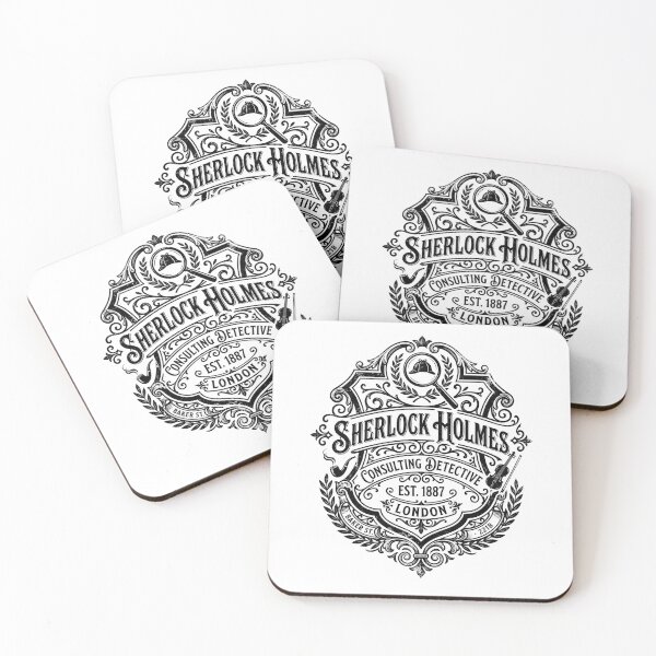 Item preview, Sherlock Holmes Consulting Detective Est. 1887 London Crest Design designed and sold by Fenay Designs.