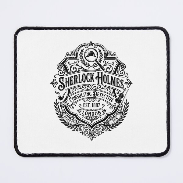 Item preview, Sherlock Holmes Consulting Detective Est. 1887 London Crest Design designed and sold by Fenay Designs.