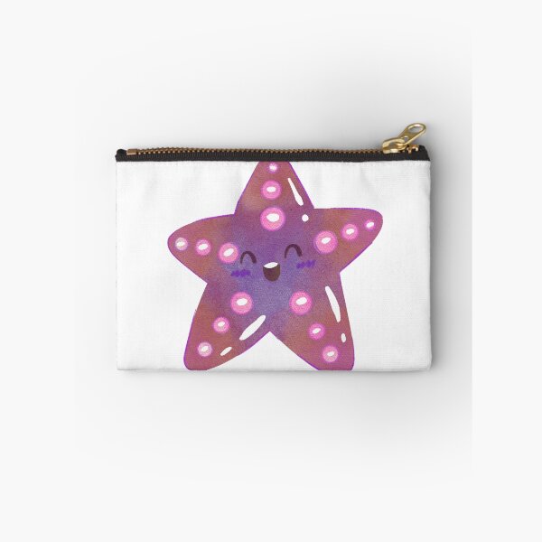 Item preview, Cute Purple Kawaii Starfish - Ocean Friends designed and sold by Theselinara.