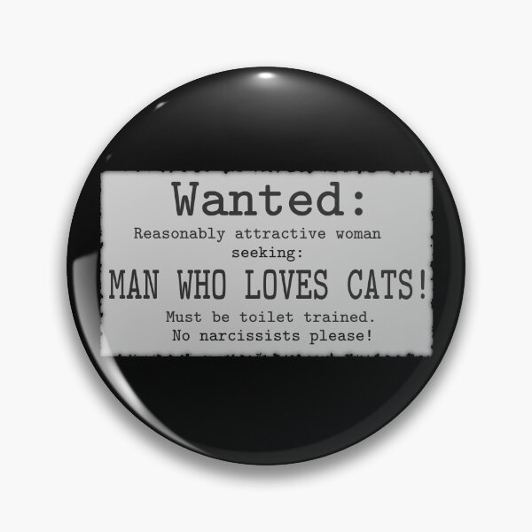 Aperçu de l'œuvre Recherche : Homme qui aime les chats ! créée et vendue par Odd-Squared.